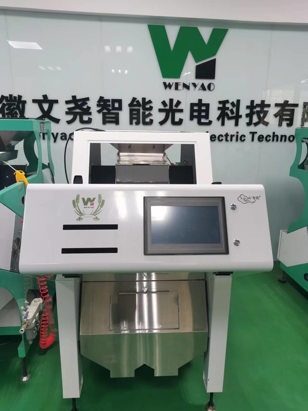 بصري RGB CCD Kidney Bean Mung Bean Sorting Machine 1 Chutes