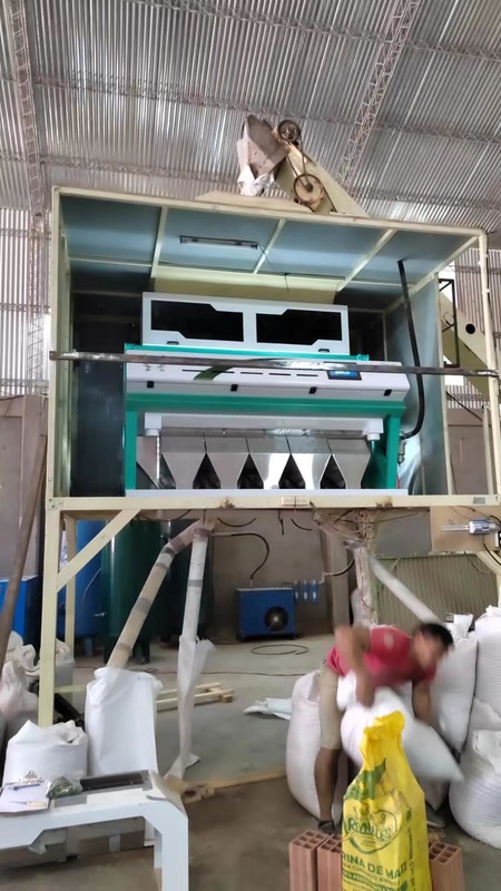 ماكينة فرز الألوان البلاستيكية Wenyao HDPE LDPE PP ABS دقة 99.9٪