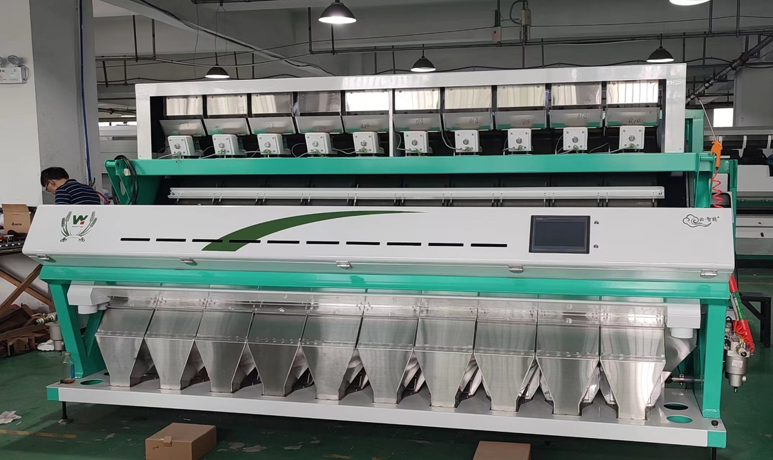 ماكينة فرز الألوان البلاستيكية Wenyao HDPE LDPE PP ABS دقة 99.9٪