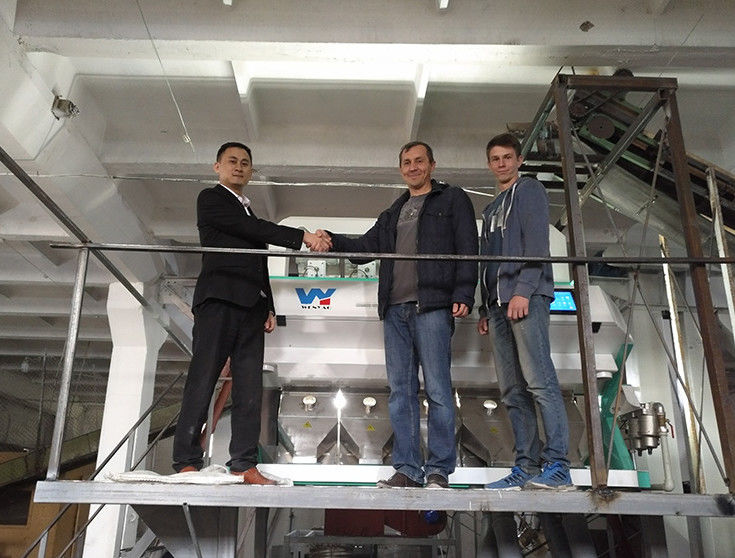 فاصل ألوان عالي الدقة من وينياو للحبوب والبذور والذرة والشاي والمكسرات، واي فاي للتحكم عن بعد