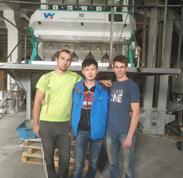 فاصل ألوان عالي الدقة من وينياو للحبوب والبذور والذرة والشاي والمكسرات، واي فاي للتحكم عن بعد