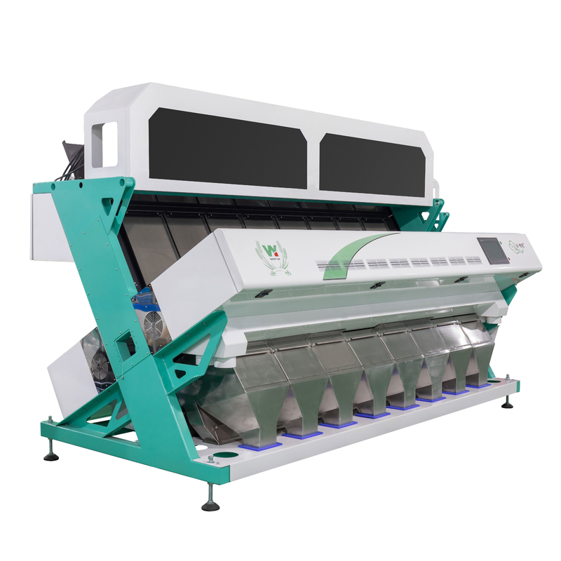 WENYAO 8 Chutes Rice Grain Color Sorter Machine متعددة الأغراض