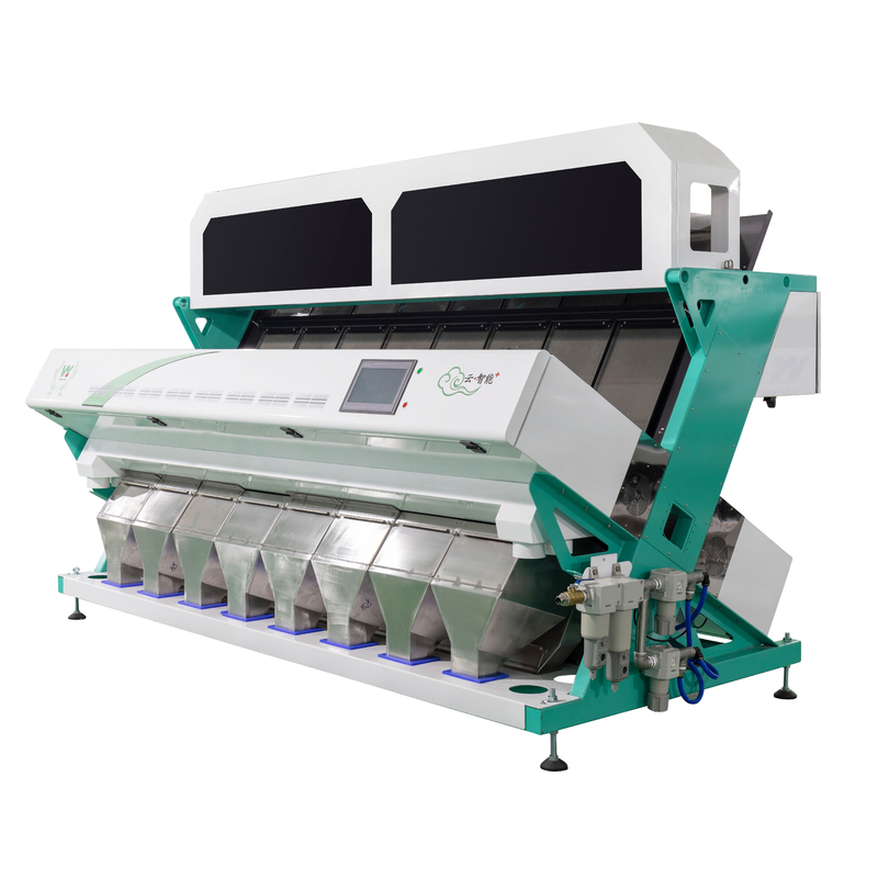 WENYAO 8 Chutes Rice Grain Color Sorter Machine متعددة الأغراض