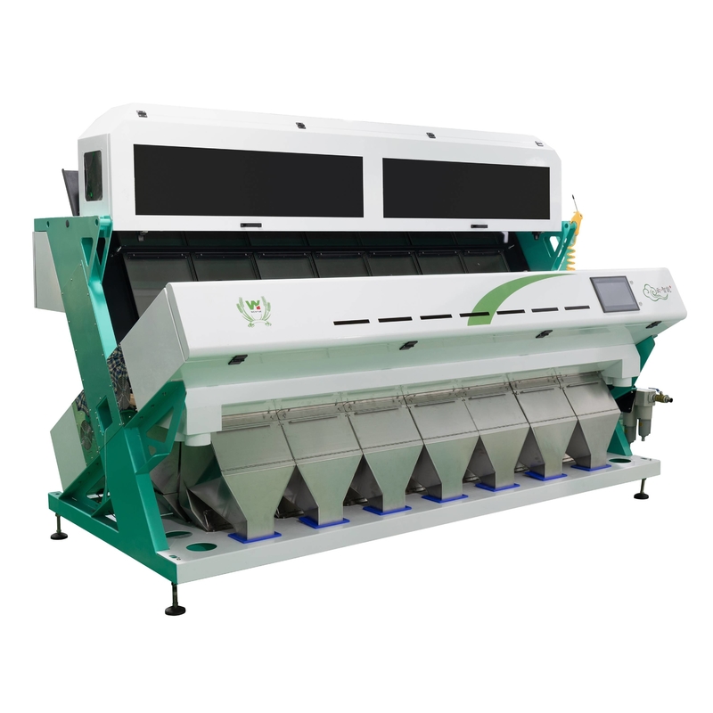 آلة فرز الألوان البلاستيكية بجهاز استشعار عالي السرعة لـ PVC PP HDPE PET