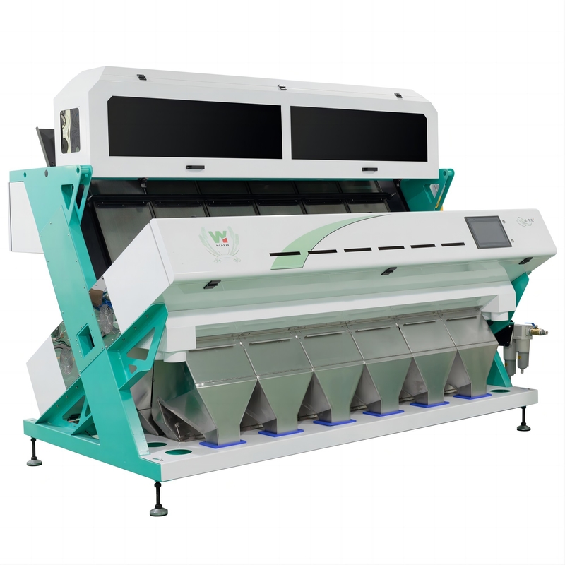 كاميرا CCD البصرية الذكية PET PVC HDPE آلة فرز الألوان البلاستيكية