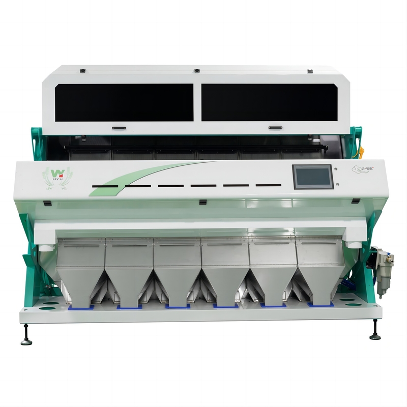 كاميرا CCD البصرية الذكية PET PVC HDPE آلة فرز الألوان البلاستيكية