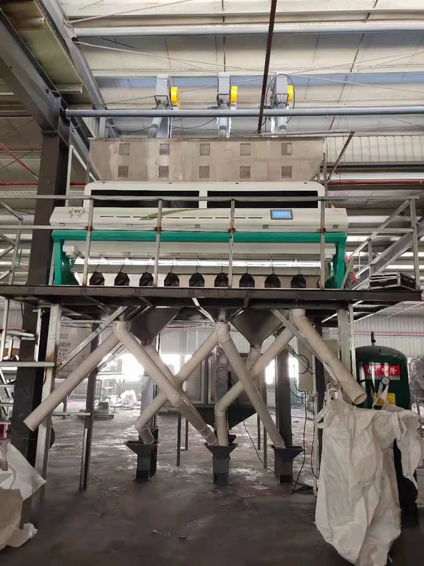 Wenyao 1 Chutes Rice Color Sorter ذكي CCD Color Sorting Machine Multifunction RGB Optical Sorter