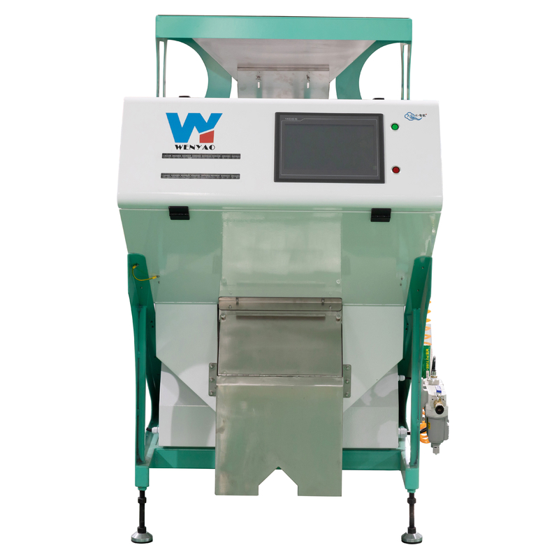 CCD Camera AI Nut Color Sorter 320 قناة 5 Chutes