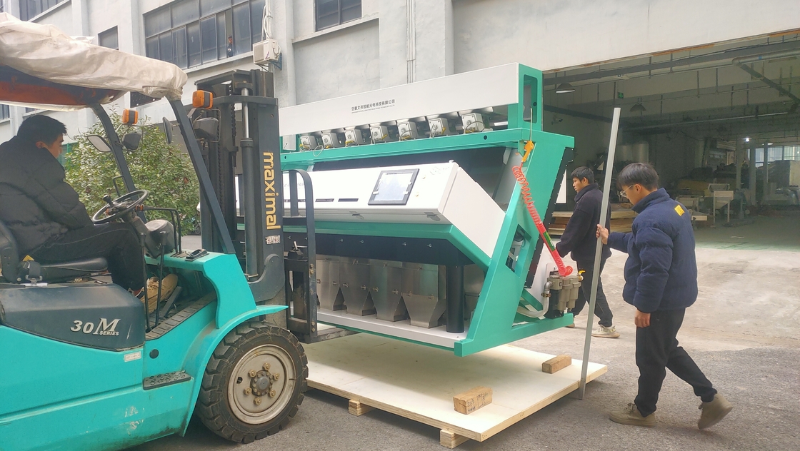 أجهزة تصنيف الطلقات عالية التردد لفرز قشور الأوليبانوم تصميم ذاتي 0.75kw 7.0kw الطاقة