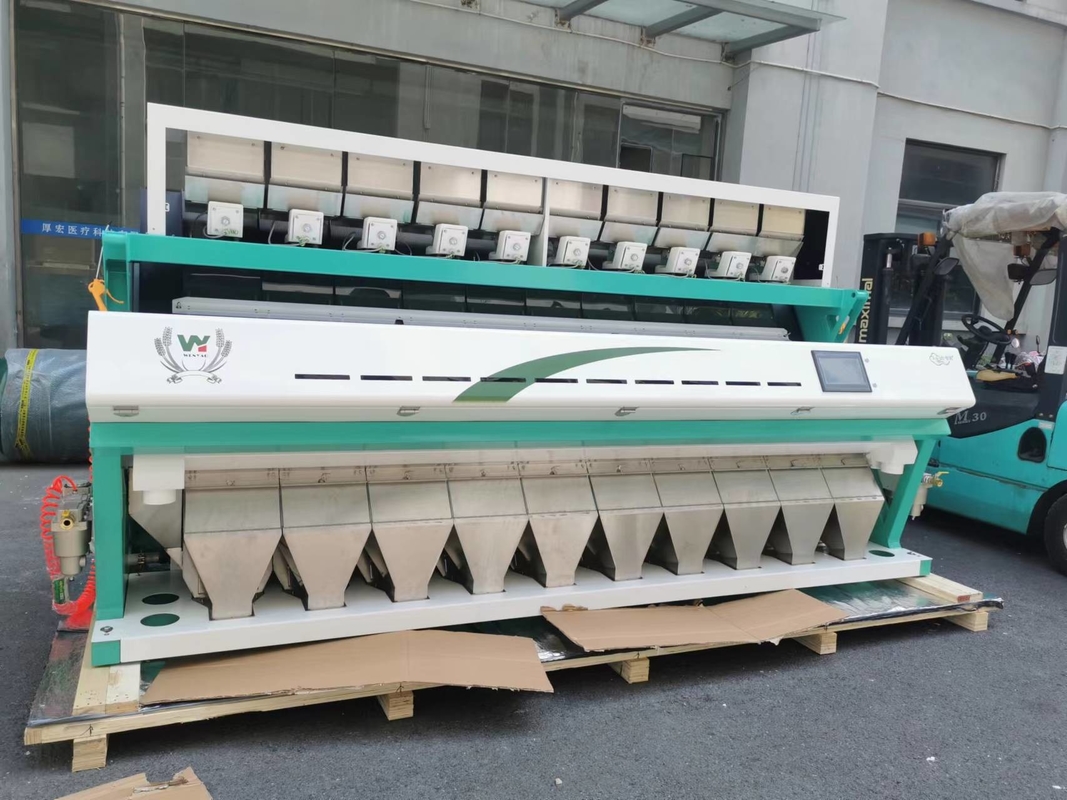 آلة تصنيف الألوان الذكية للكتل البلاستيكية من نوع LDPE PP HDPE