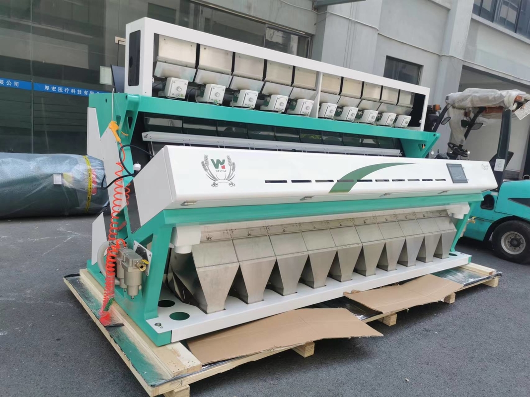 آلة تصنيف الألوان الذكية للكتل البلاستيكية من نوع LDPE PP HDPE