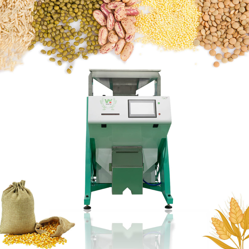ويناو 600-1200kg/H 1 شوت حبوب القهوة الأرز غارين تصنيف اللون