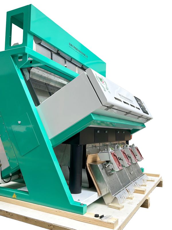 WENYAO الفولاذ المقاوم للصدأ 304 طعام فول الصفائح الفصل فول مراقبة الجودة تصنيف اللون لصف الفول الأحمر