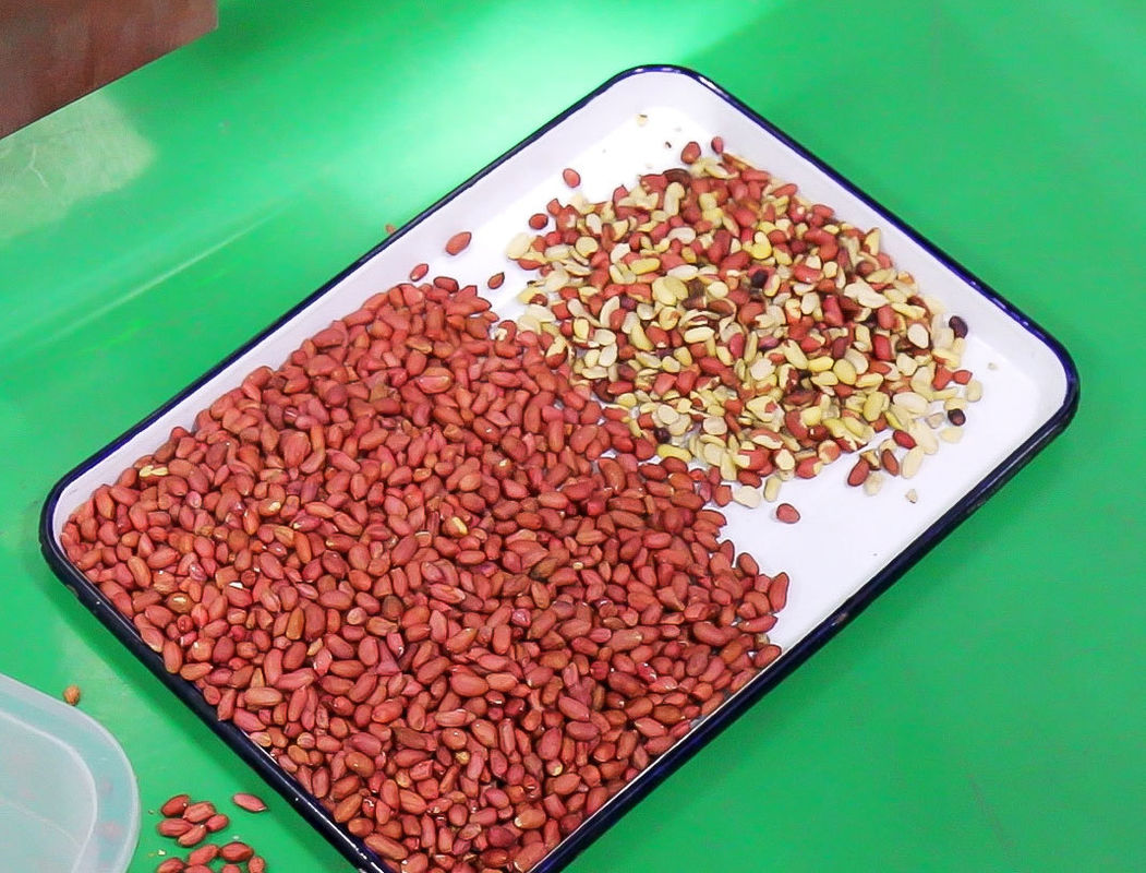 آلة فرز الألوان الاحترافية للفول السوداني، تقشير الفول السوداني، آلة فرز الألوان CCD