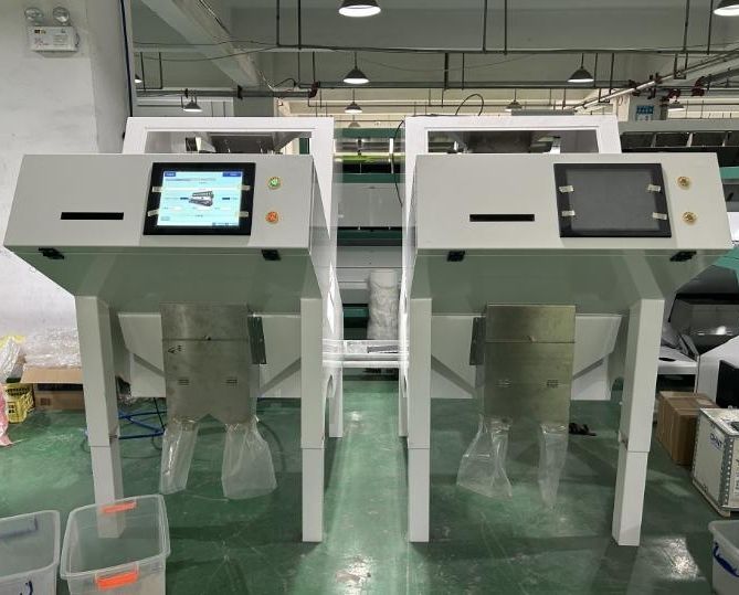 الكاميرا CCD الدقيقة آلة فرز ألوان مكادامياء