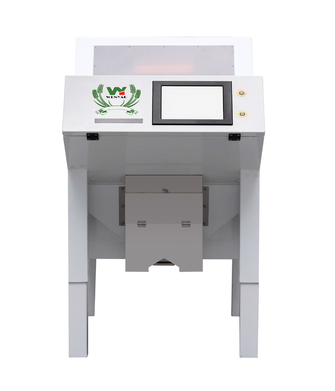 آلة فرز الألوان لحبيبات البلاستيك من نوع PP PET PVC PS الأفضل في فئتها، ذات 7 فتحات و 448 قناة، من وينياو 7، لخط إعادة تدوير البلاستيك