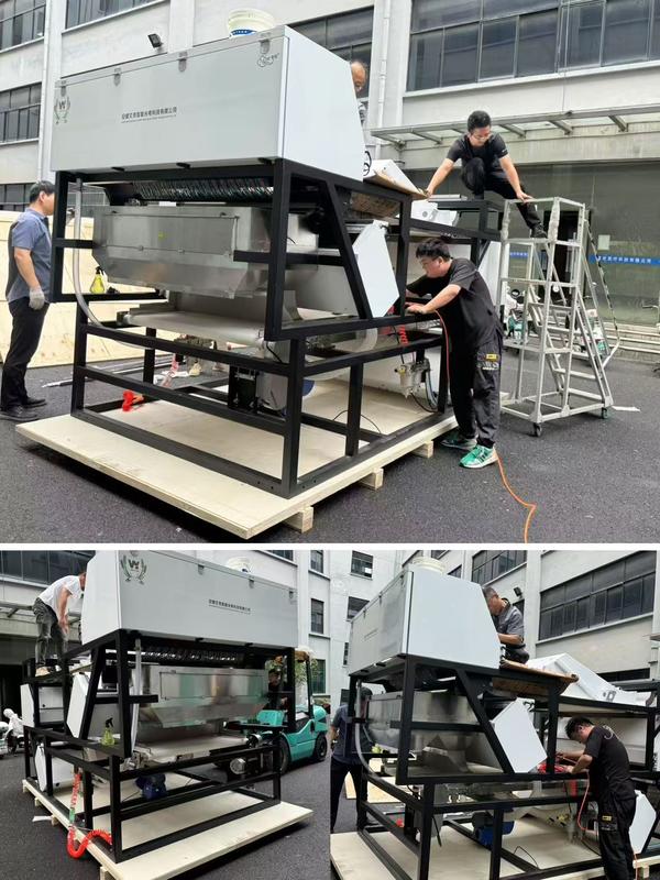 Optical WYDB4 Soapberry Color Sorting Machine for Soup Pods Color Separator Machine With High Sorting Capacity