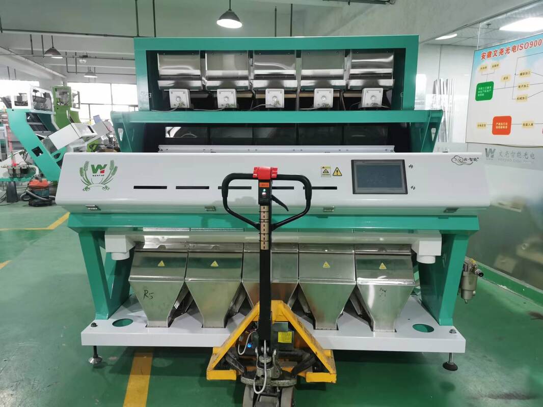 آلة تصنيف ألوان اللوز Wenyao آلة تصنيف ألوان القمح المكسرات