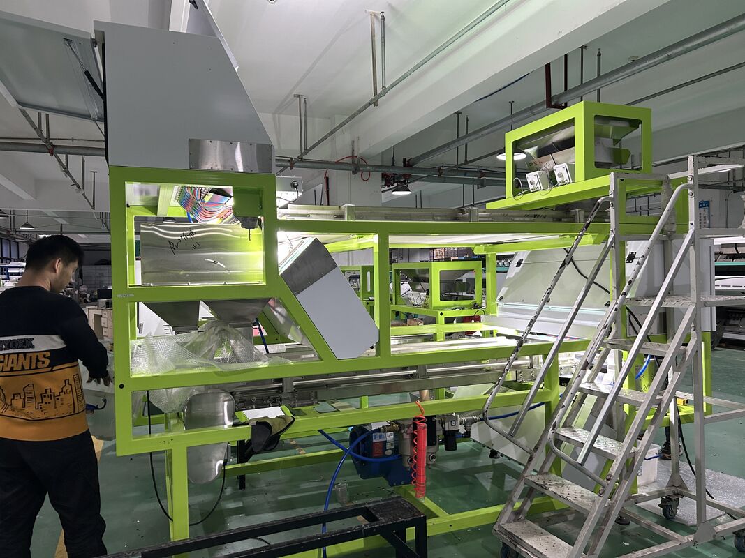 آلة فرز ألوان صابون بود المزدوجة الحزام الذكية الأحدث عالية الدقة وينياو 2025 مع جهاز تحكم عن بعد عبر الواي فاي