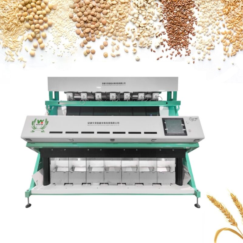 وينياو 7 منزلق كاميرا CCD ذكية فارز ألوان لمحاصيل الحبوب الفرز البصري الذكي للذرة والذرة آلة فرز الألوان للحبوب والمكسرات والأرز