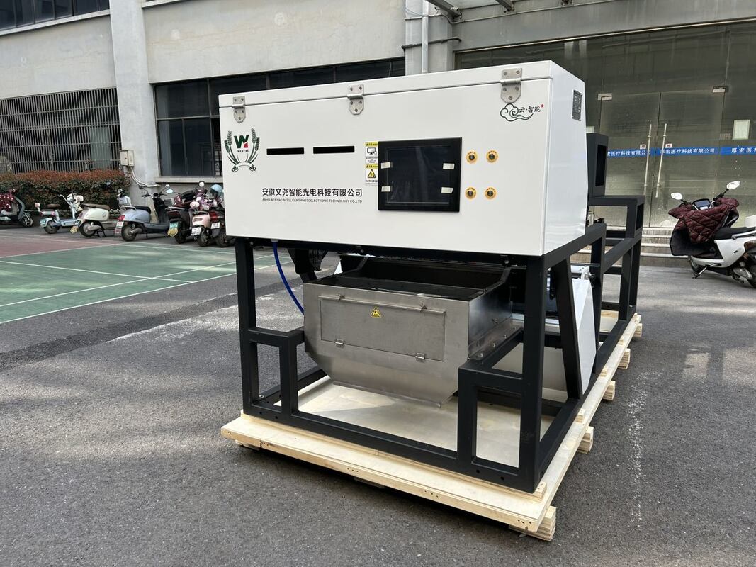 600 ملم عرض الحزام عالية السعة صناديق لون الجنيبر المجفف التوت الأزرق الحبوب لون تصنيف آلة