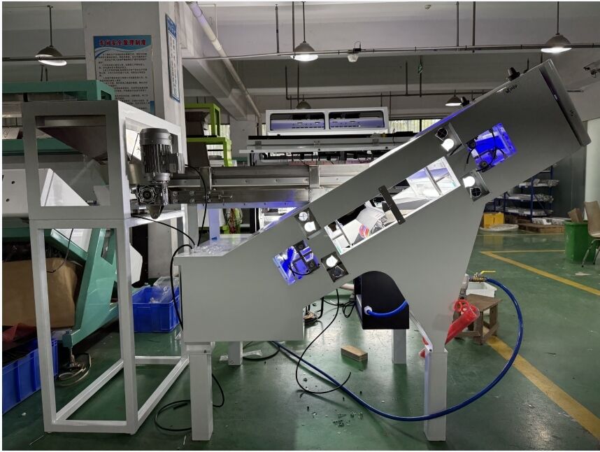 فارز الألوان البصري بالحزام موديل WENYAO 2025 الجديد لكرز القهوة والكمكوات