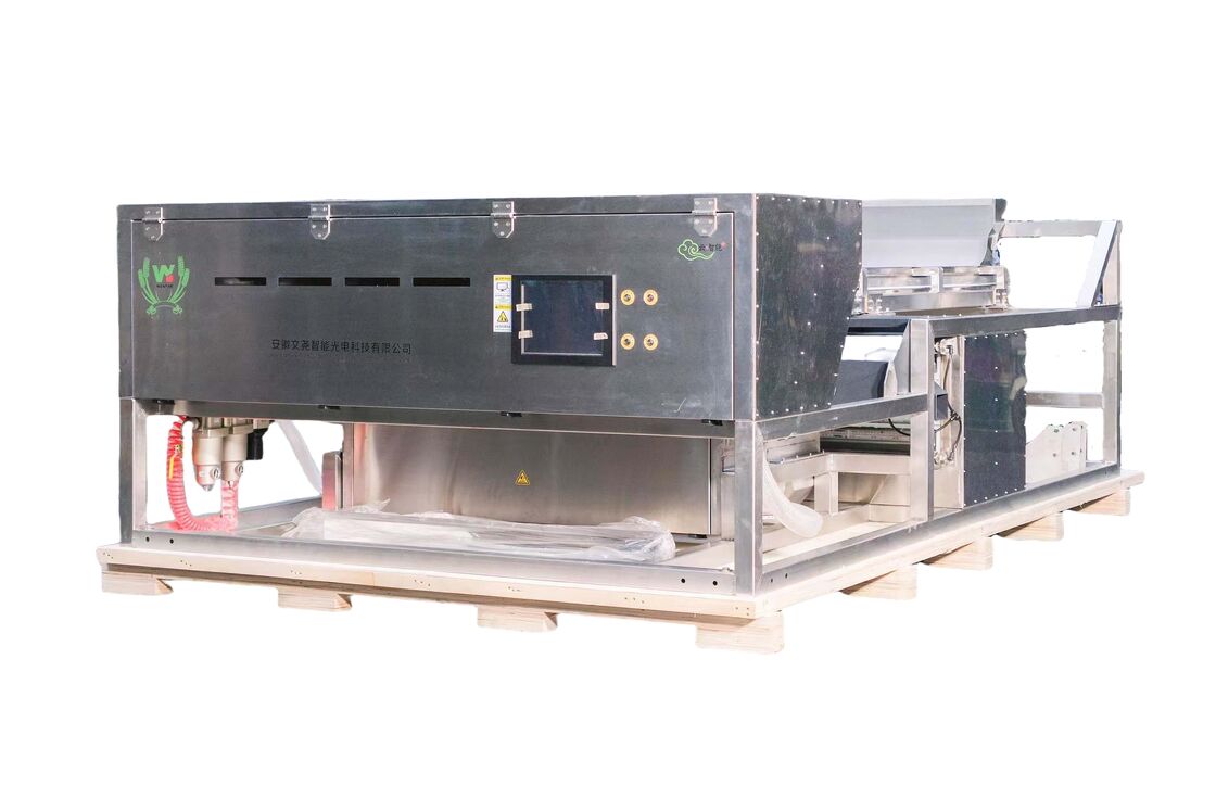 آلة فرز الألوان من توت العرعر وينياو ذات الحزام العريض من الفولاذ المقاوم للصدأ، لفرز ألوان التوت الأزرق والفراولة والتوت الأحمر، بسعر المصنع مع شهادة CE، جهاز تحكم عن بعد