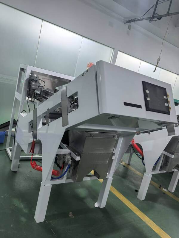 آلة تصنيف الألوان البصرية طراز الأرز طراز الزبيب آلة تصنيف حبوب الكاكاو آلة تصنيف الحبوب