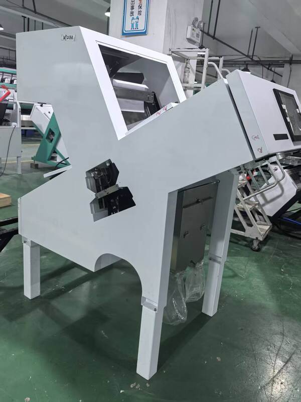 High Quality Coffee Bean Color Sorter Peel Garlic Peanut Color Sorter Machine Corn Wheat Grain Beans Color Sorting Machine
