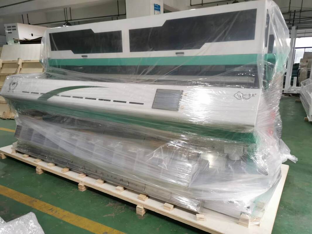 Wenyao CCD Optical Sorting Machine with 5400 Pixels Camera and Full Color RGB CCD Sensor for High Capacity 10 Chutes Grain Sorting