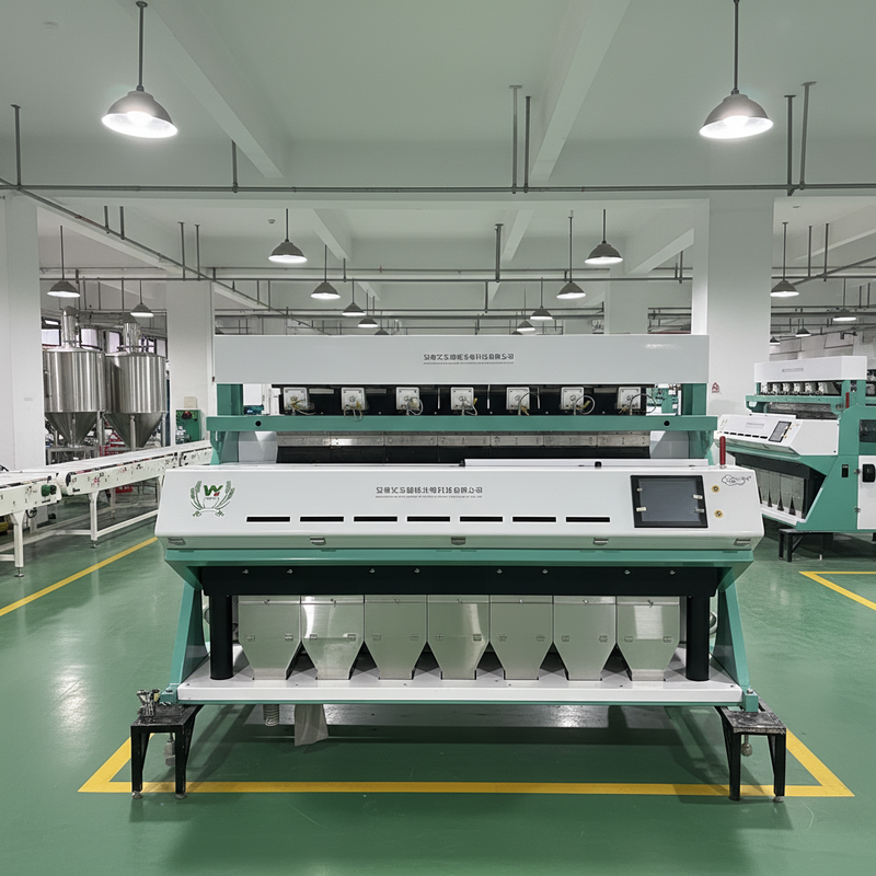 Wenyao AI  Advanced Technology Areaca Nut  Peeled Garlic Sorting Machine Optical Bean Rice Pumpkin Seed Color Sorter Machine