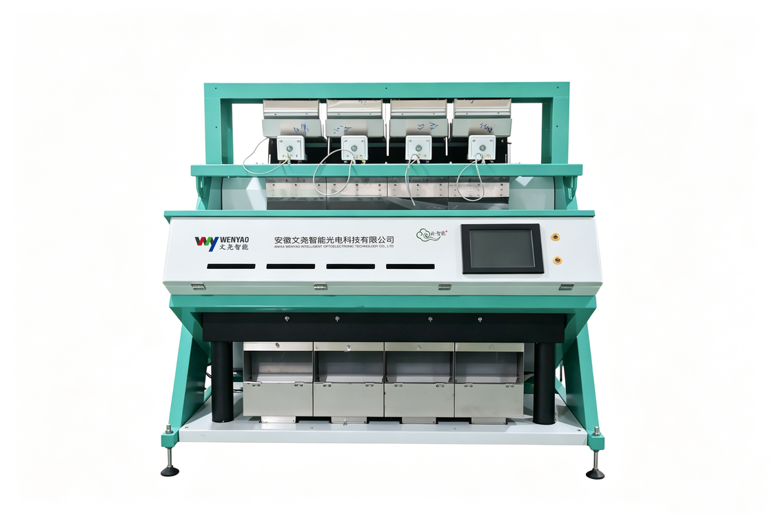 Wenyao Competitive Price  4 Chute AI  Rice Color Sorter Machine Colour Sorter Machine Color Sorter Sensor Rice Sorting Machine