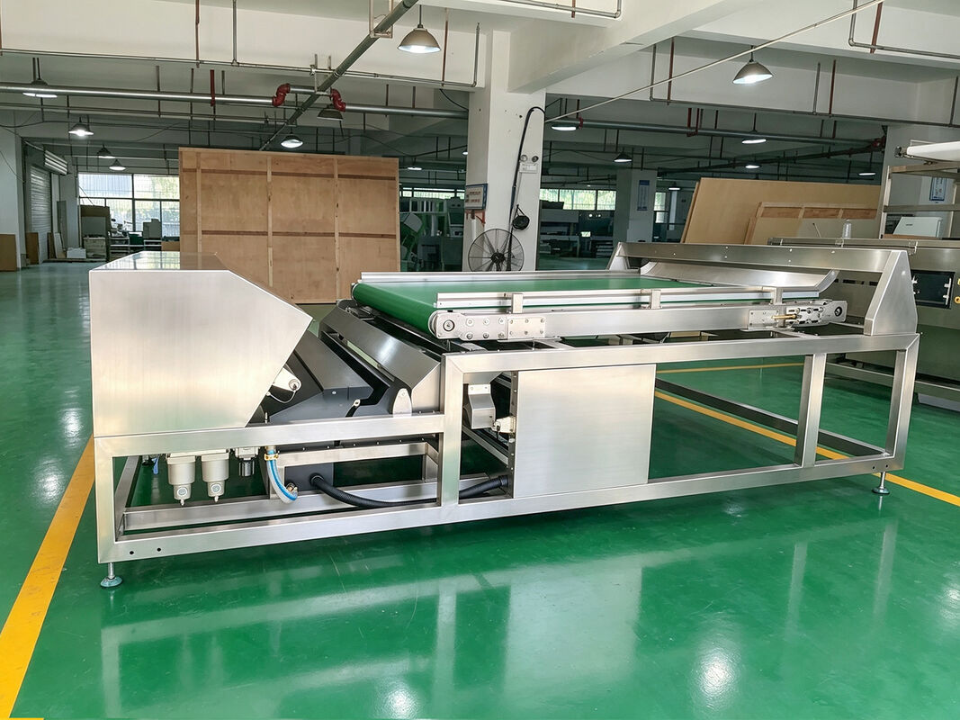 Belt Vegetable Color Sorter Machine For Sorting Carrot Granule / Fruit / Pepper