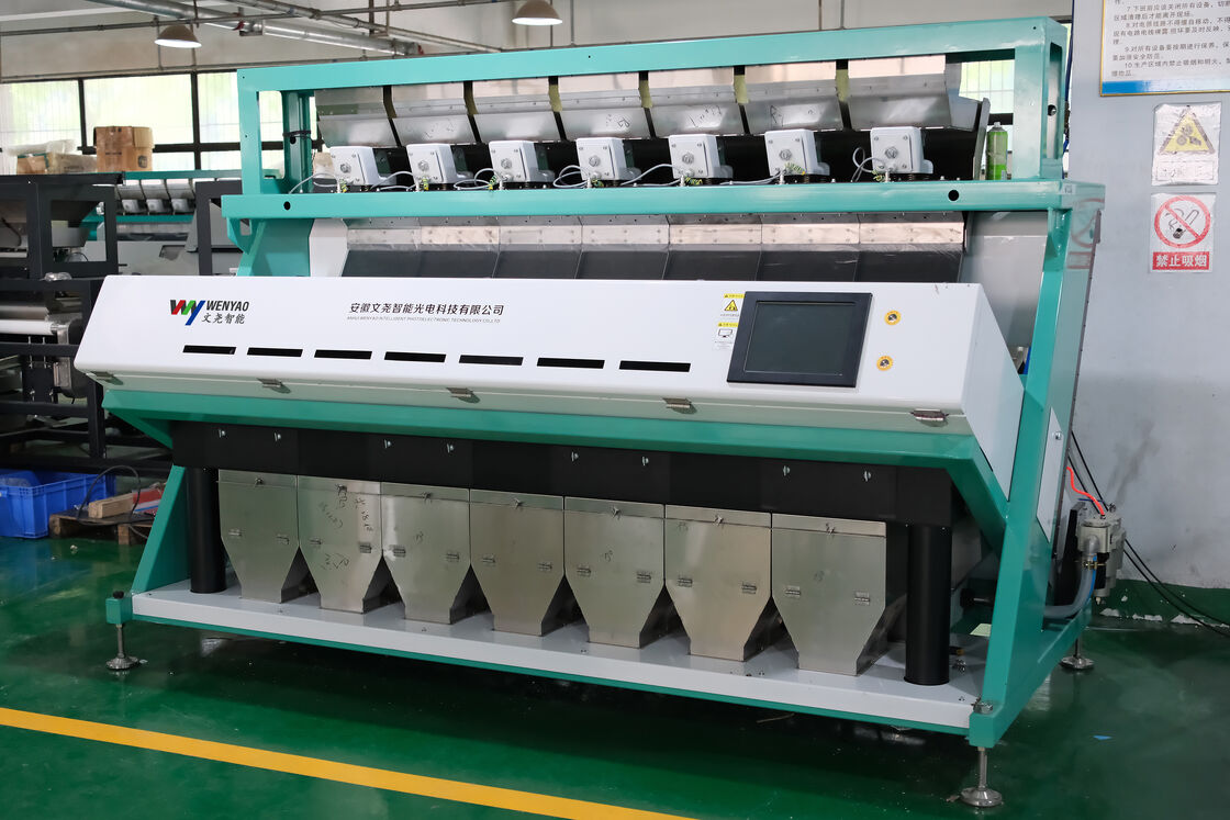 7 Chute Coffee Bean Kidney Bean  Color Seed Bean Sorter White Multipurpose Grain Peanut Sorting Machine