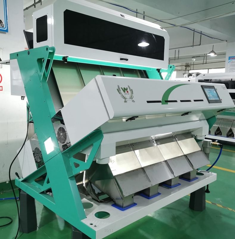 220V 50HZ حبوب الذرة والقمح لون الفرز آلة دقة الفرز العالية