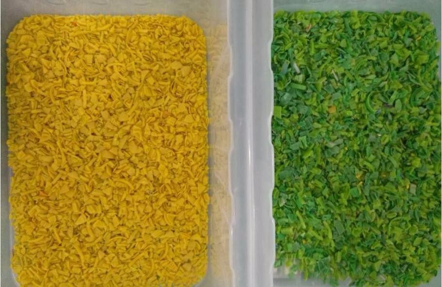 Wenyao آلة فرز الألوان البلاستيكية الصغيرة Plasitc Flakes Color Sorter مع قاذف فعال
