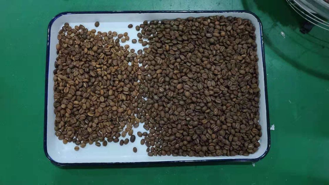 ماكينة فرز حبوب البن المحمصة 240 فولت 50 هرتز ، رقاقة معالجة عالية السرعة