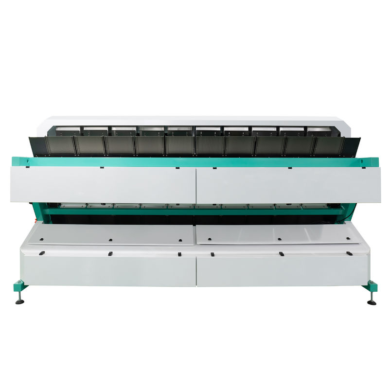 WENYAO 10 Chutes Beans Color Sorter ، 10t / h آلات فرز الألوان