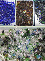 آلة فرز الألوان ذات السعة العالية للحصول على زجاج مختلط من البلاستيك PE Pvc Hdpe
