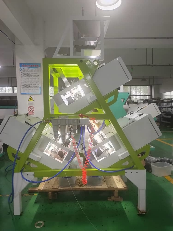 WenYao FPGA Chip Black Green Tea Color Sorter Machine لإزالة سيقان الشاي