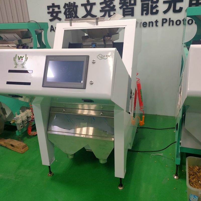 حبوب البن الخام الخضراء Wenyao Color Sorter 64 Chute