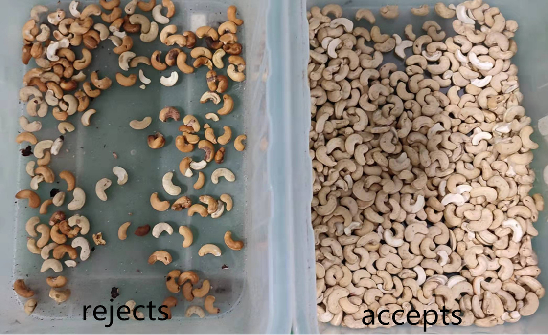 Wenyao 1 Chutes Rice Color Sorter ذكي CCD Color Sorting Machine Multifunction RGB Optical Sorter