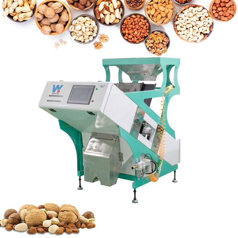 Wenyao 1 Chutes Rice Color Sorter ذكي CCD Color Sorting Machine Multifunction RGB Optical Sorter