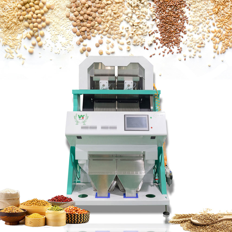 التلقائي CCD البصرية متعددة الأغراض بذور جرانين الأرز الشاي البلاستيك اللون فارز آلة