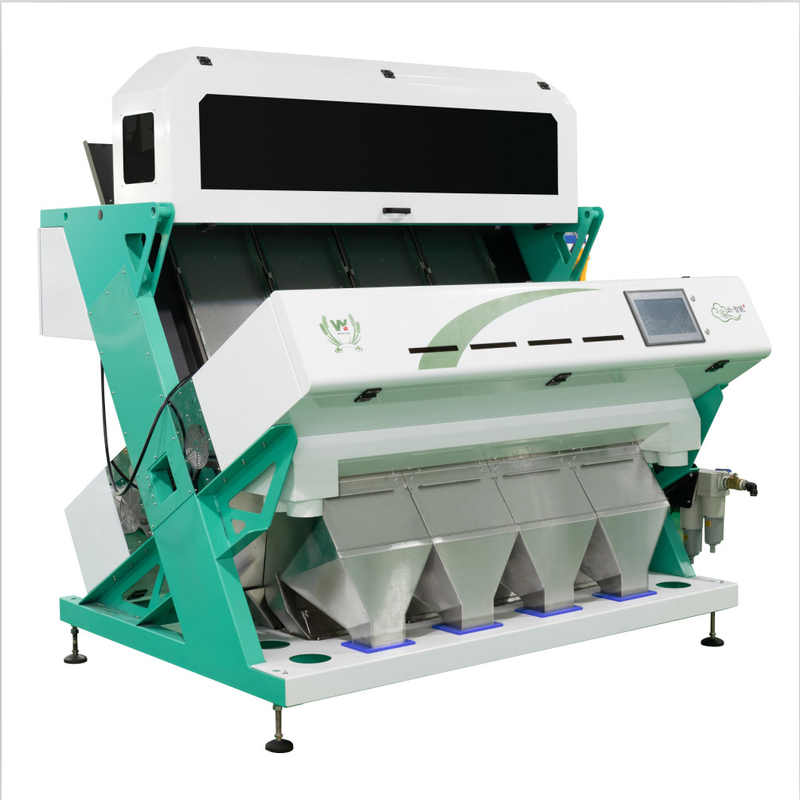 CCD Camera Sunflower Kernel 2t / H Color Sorter Machine 256 Channels