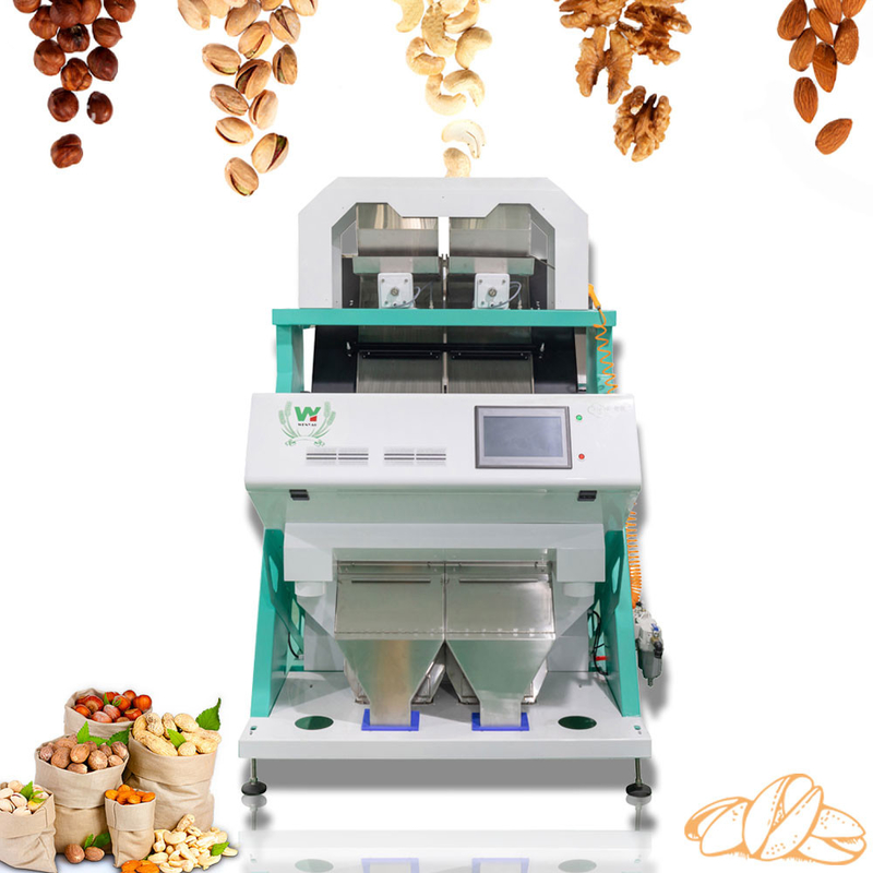 WENYAO CCD LED أضواء المكسرات آلة فارز لون الفول السوداني لمصنع الغذاء