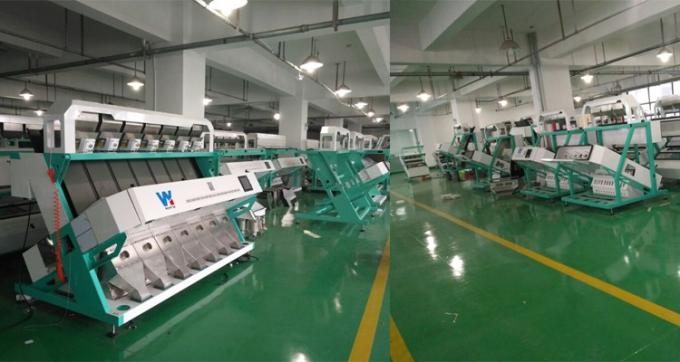 جهاز تصنيف لون الحبوب 64 قناة، آلة تصنيف لون القمح الأرز 10