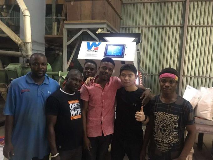 كاميرا CCD البصرية الذكية PET PVC HDPE آلة فرز الألوان البلاستيكية 10