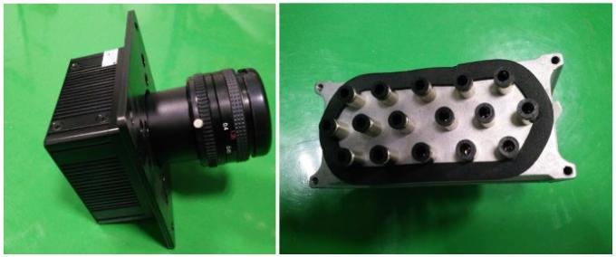 10 آلة تصنيف الألوان من الزجاج الأبيض الزرقاء البنية للصناعة مع جهاز تحكم عن بعد WiFi 7