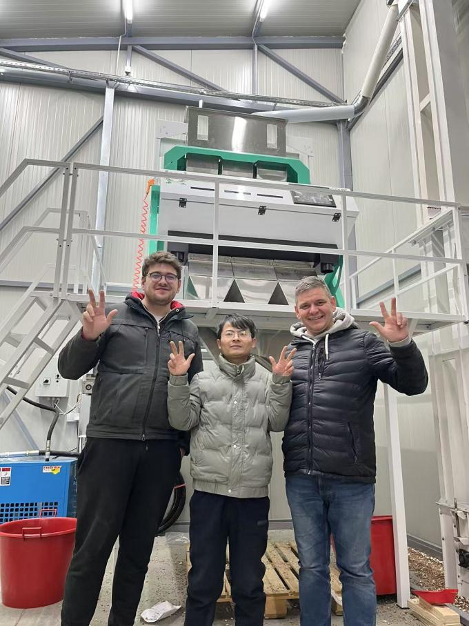 آلة تصنيف الحبوب متعددة الوظائف CCD منغ فاصوليا فاصوليا حمراء تصنيف الألوان البصرية للزراعة ومعالجة الأغذية 11